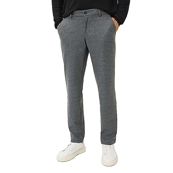 Eurex | Sportive Winter-Hose mit Wool Touch | Soft Motion Bund | Grau