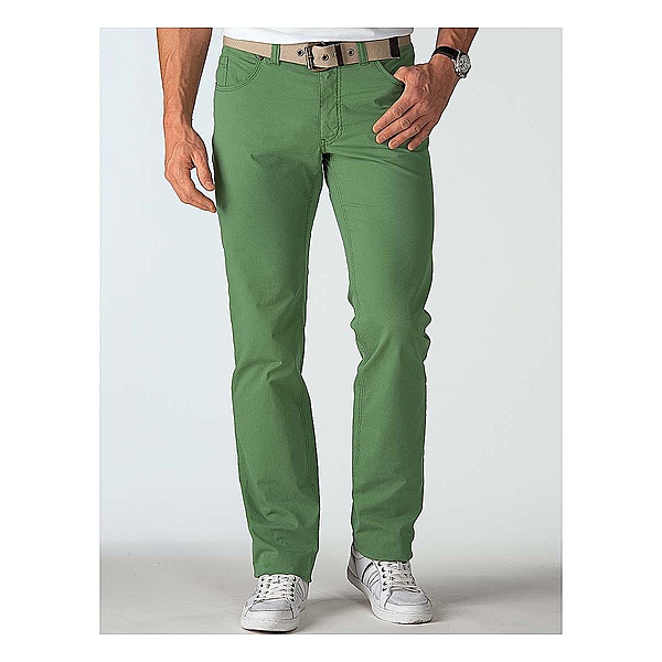 Luigi Morini | Farbige sportliche 5 Pocket Hose | Farbe grn