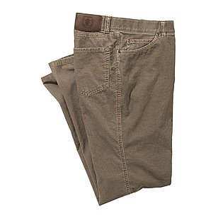Club of Comfort | Feincord Jeans | five pocket Form | Farbe mittelbraun