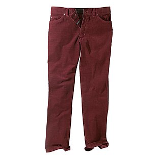 Club of Comfort | Feincord Jeans | five pocket Form | Farbe rot