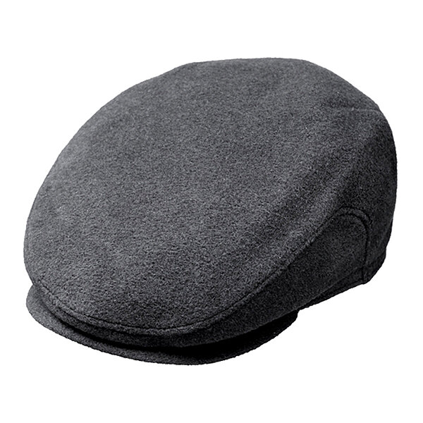 Fiebig | Schieber-Mtze | Flatcap mit Ohrenschtzern | Anthrazit