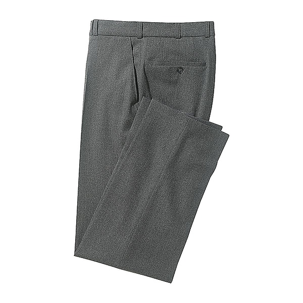 Club of Comfort | Flanellhose Premiumklasse mit Plasma Finish | Mittelgrau