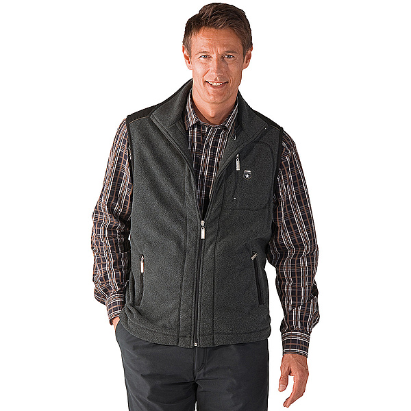 Fleece Weste | Anthrazit