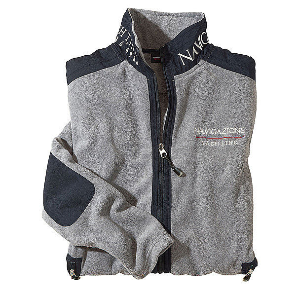 Fleecejacke Farbe grau
