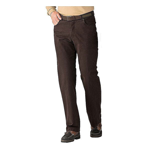 Freizeit Reisehose Pima Cotton Farbe braun