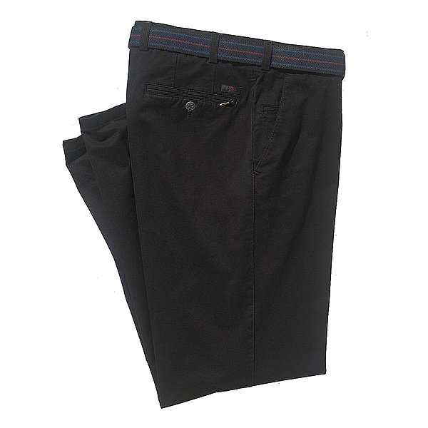 Aubi | Freizeit Reisehose Ausstatter Qualitt Pima Cotton | Schwarz