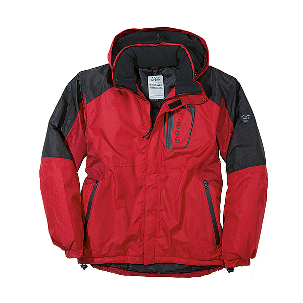 Brigg | Funktionsjacke Colourblocking | Farbe rot