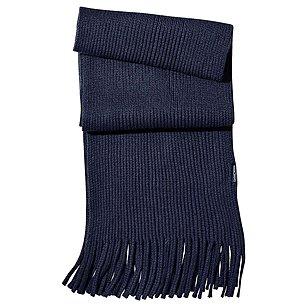 Herren Schal Farbe blau