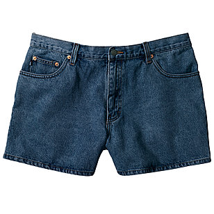 Jeans Shorts | Farbe blau