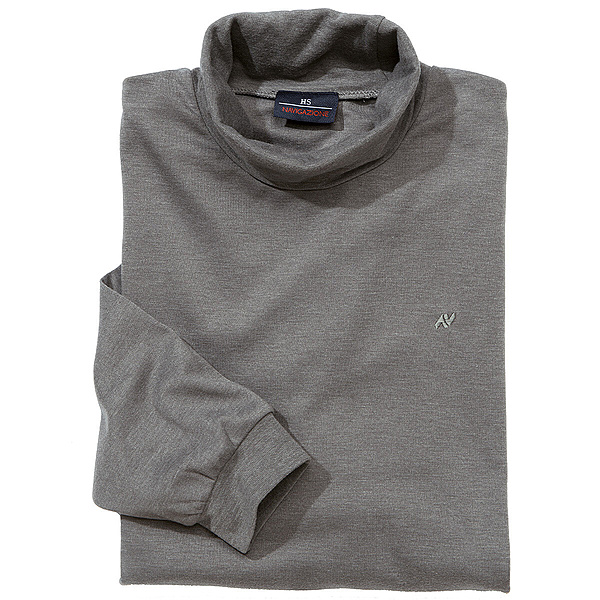 Rollkragen Pulli | Easy Care Jersey | Farbe grau