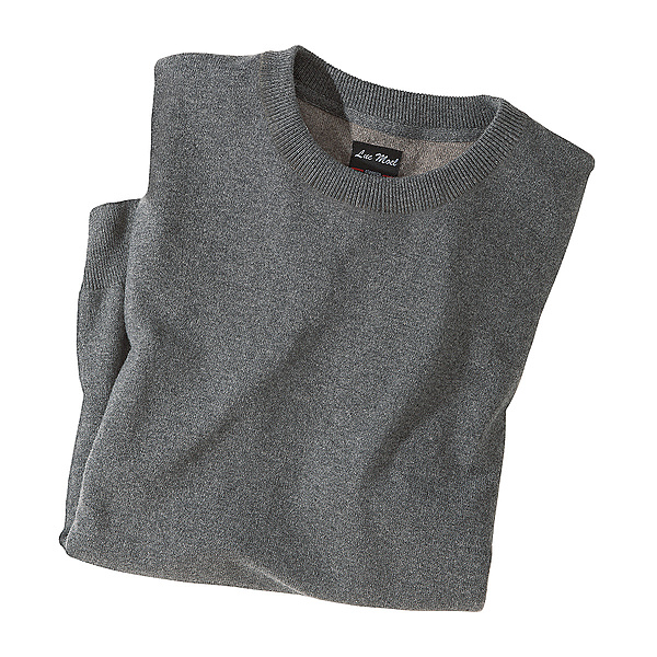 Luc Moel | Kaschmir-Pullover | Farbe grau