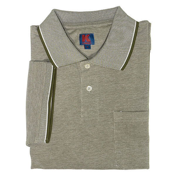 Kimmich | Polo Shirt | Elastische Baumwolle | Pflegeleicht | Schilf