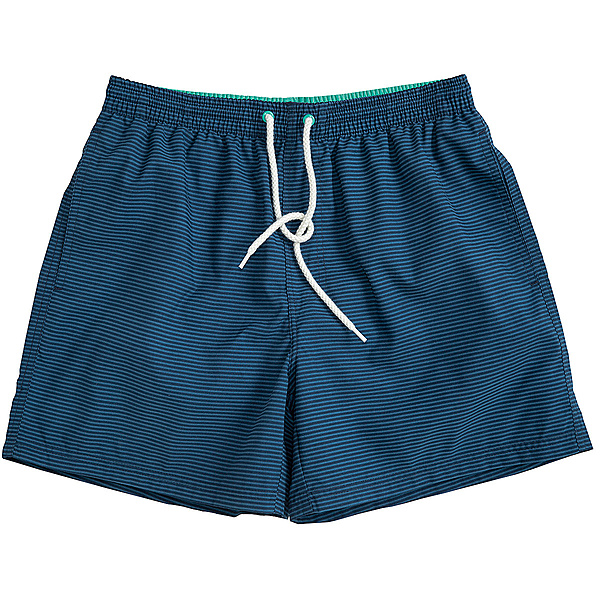 Bermuda Shorts | Blau Streifen