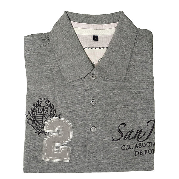 Kitaro | Polo-Sport | Baumwolle | Grau
