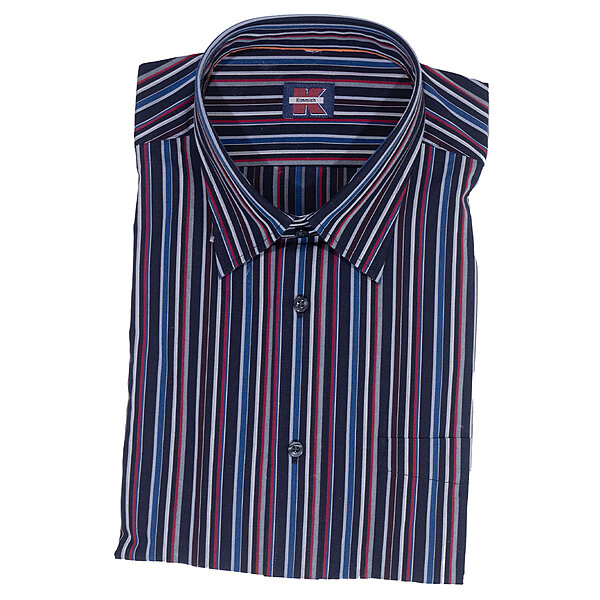 M�nnerhemd | Reine Baumwolle | Kent-Kragen | Blau Multicolour