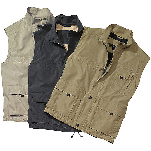 Outdoor Weste Farbe anthrazit