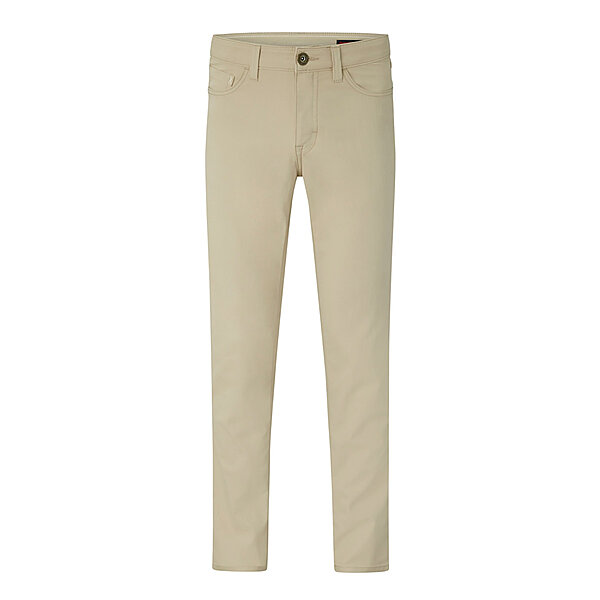 Paddocks | Sommerlich leichte 5-Pocket-Jeans | elastisches Flachgewebe | Beige