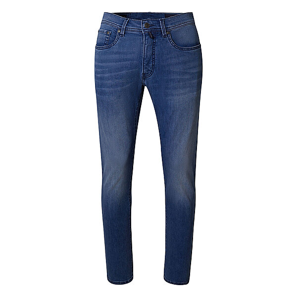 Pierre Cardin | 5-pocket-Jeans | Stone washed | Lyon tapered | Blue stonewash