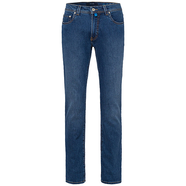 Pierre Cardin | 5-pocket-Jeans | Stone washed | Lyon tapered | Ocean Blue