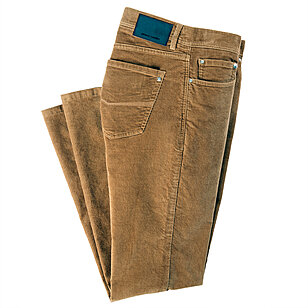Pierre Cardin | Feincord Jeans | 5 Pocket Form | Modell Lyon | Beige