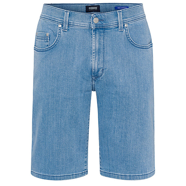 Pioneer | Jeans-Bermuda | 5-Pocket-Form | Bleach