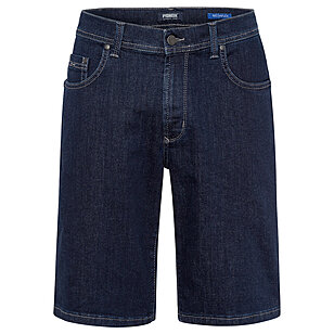 Pioneer | Jeans-Bermuda | 5-Pocket-Form | Dunkelblau