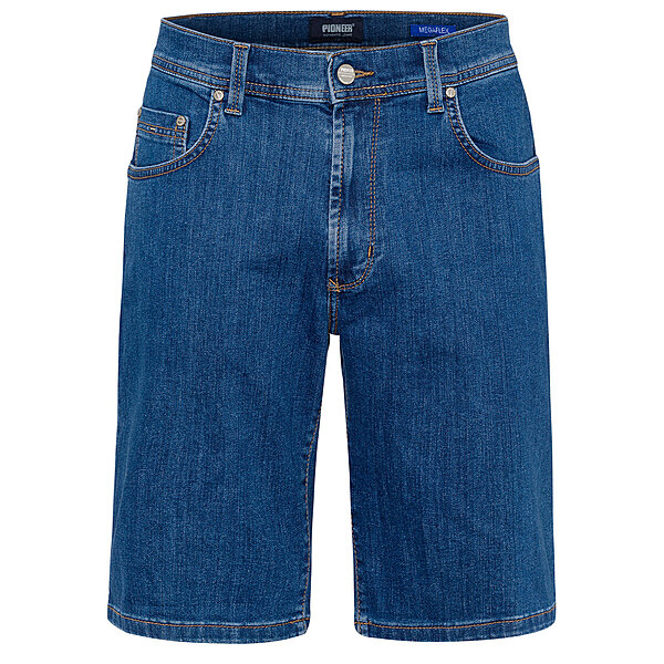Pioneer | Jeans-Bermuda | 5-Pocket-Form | Jeansblau
