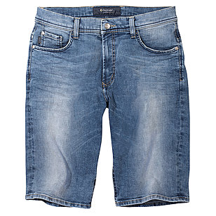 Pionier sportive | Jeans-Bermuda | 5-pocket-Style | Farbe bleach