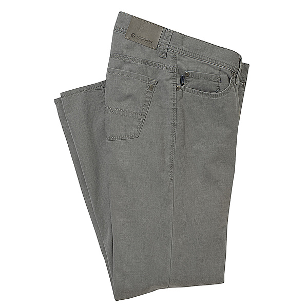 Pionier sportive| Sommerjeans 5 pocket | Mit kurzer Leibhhe | Grau