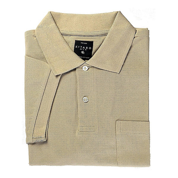 Kitaro | Polo Pique | Farbe sand