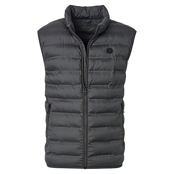 Redmond | Leichte Steppweste | Anthrazit