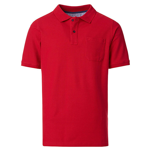 Redmond | Polo-Shirt | Baumwolle Pique | Brusttasche | Rot