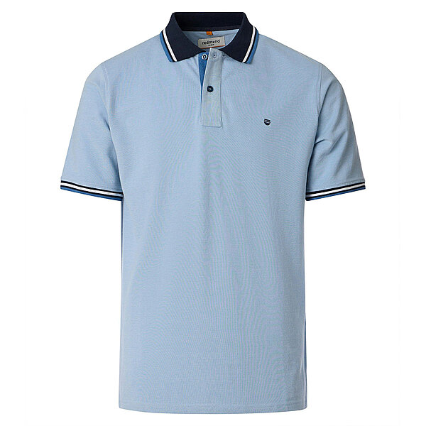 Redmond | Polo-Shirt | Baumwolle Pique | Hellblau