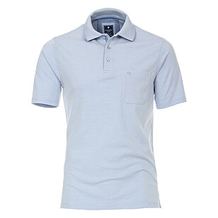 Redmond | Polo Shirt | Easy Care | Wash & Wear | Mit Brusttasche | Skyblue