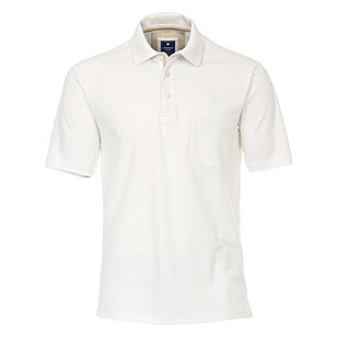 Redmond | Polo Shirt | Easy Care | Wash & Wear | Mit Brusttasche | Weiss