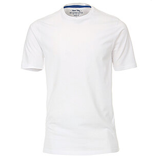 Redmond | T-Shirt Rundhals | Baumwolle | Weiß