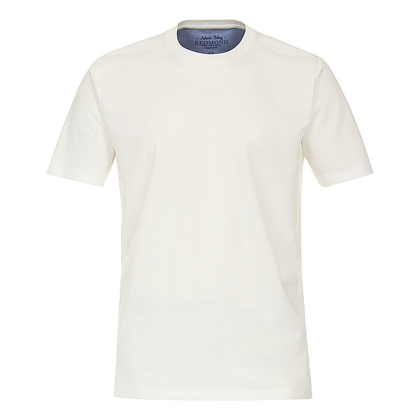 Redmond | T-Shirt | Rundhals | Easy-Care | Weiss