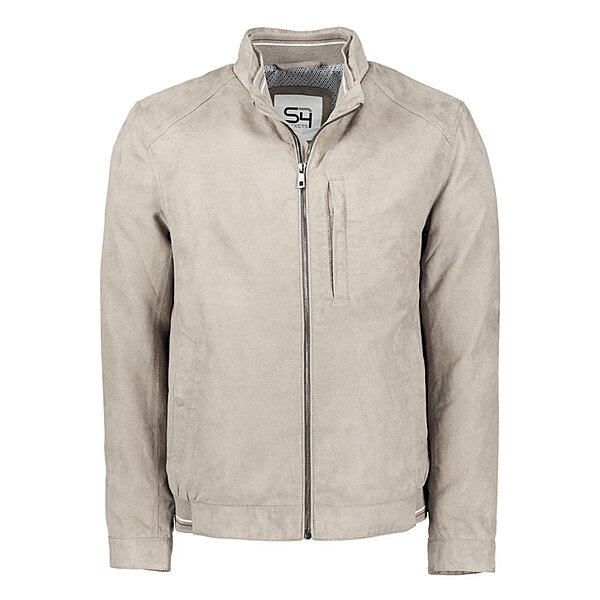S4 | Mikrovelour | Leicht-Blouson | Beige