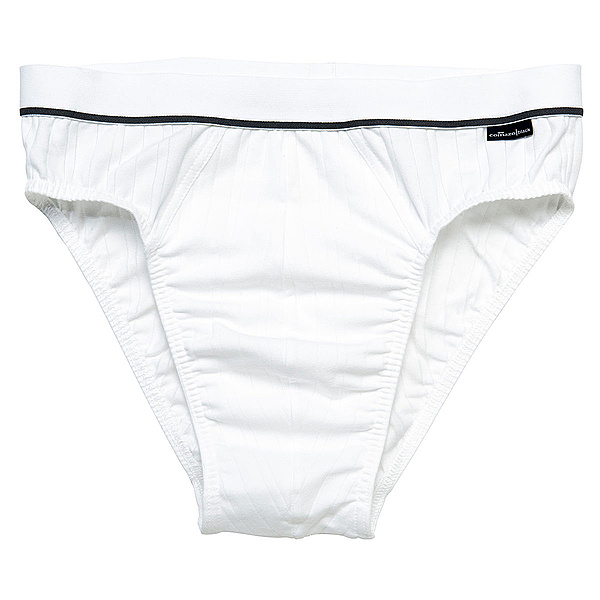 Comazo | Herren-Slip | Elastische Baumwolle | Wei