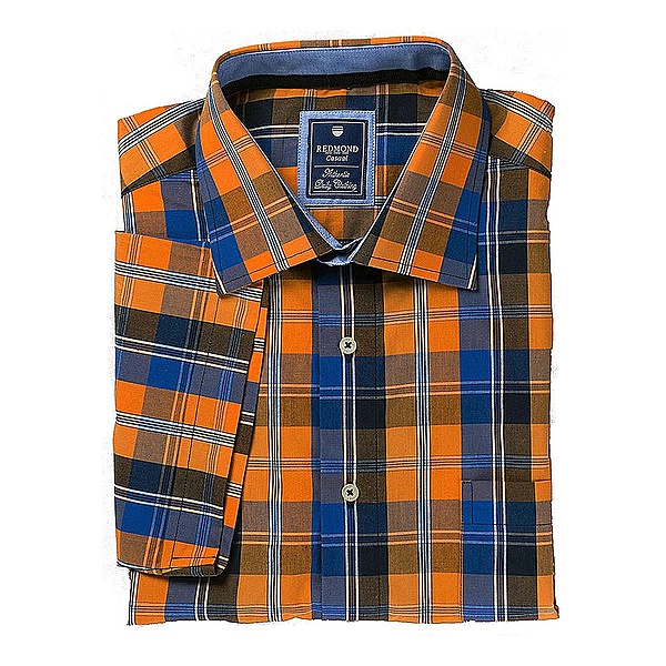Sommerhemd Redmond Farbe orange