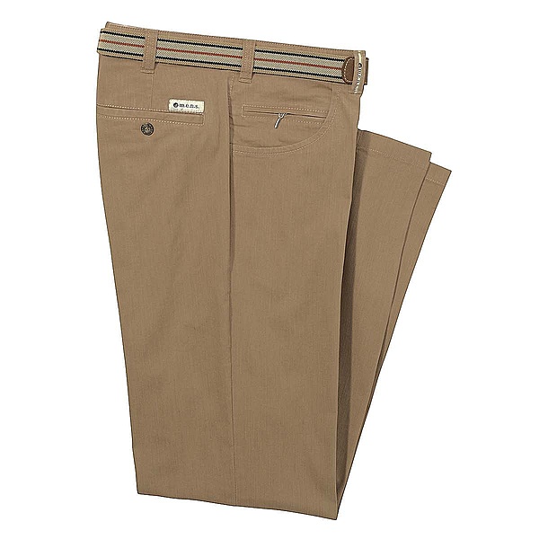 Sportliche Baumwollhose Farbe khaki