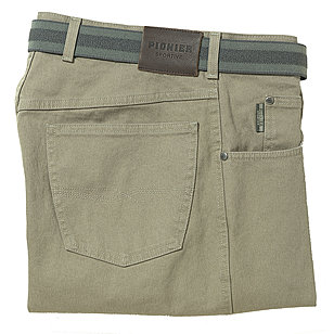 Pioneer | Jeans Stretch Komfort 5-pocket Form | Modell  Peter | Schlamm
