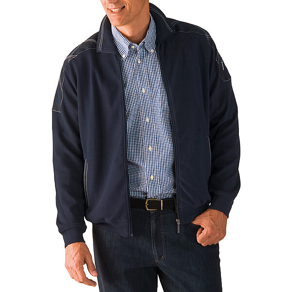 Sweatjacke im maritimen Stil
