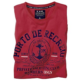 T-Shirt Porto de Recreio Farbe rot