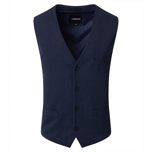 Venti | Anzugweste | Dunkelblau