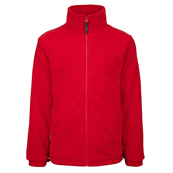 brigg | Fleecejacke mit Futter | Rot