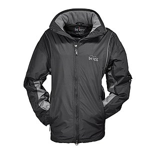 Brigg | Leichte Outdoor Jacke | Farbe schwarz / anthrazit