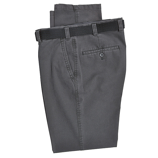 m.e.n.s. mobil elasto | Sportlich elegante Thermohose | Anthrazit