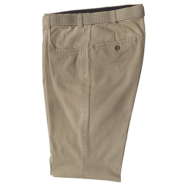 m.e.n.s. | Austatter Baumwollhose | Swing Pocket | Farbe beige
